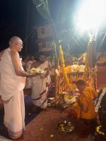 Tulasi Puja at SCM Shirali (02 Nov 2025) Pictures Courtesy: Shri Hattangadi Jnanesh Bhat